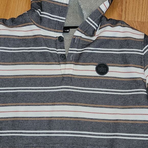 Hurley Modern Surf Poncho Surfer Sherpa Hoodie NWOT Size S Small - Picture 4 of 13